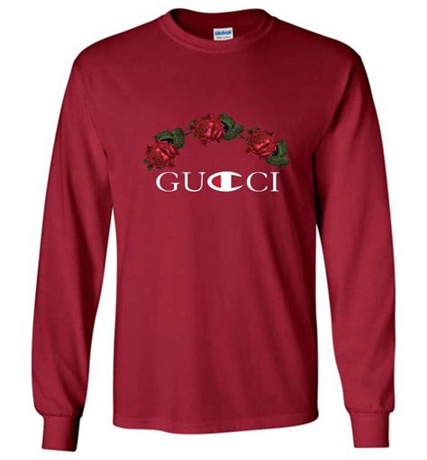 gucci x champion t shirt